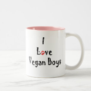 Taza de los veganos del amor