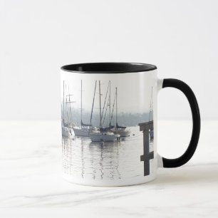 Taza de los veleros del amanecer