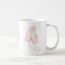 Taza de los zapatos de ballet