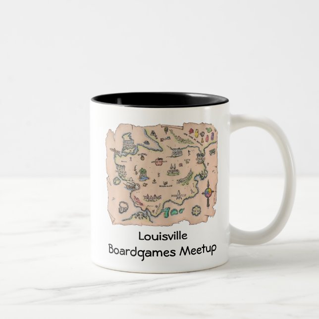 Taza de Louisville Boardgames Meetup (Derecha)