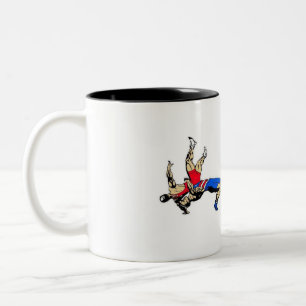 Taza de lucha al papá de su luchador preferido