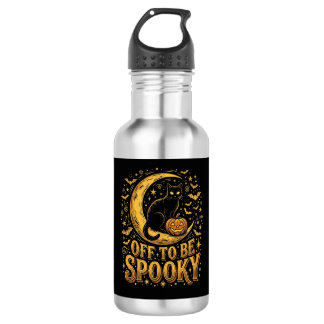 Taza De Luz De Luna Con Gato Negro Espeluznante