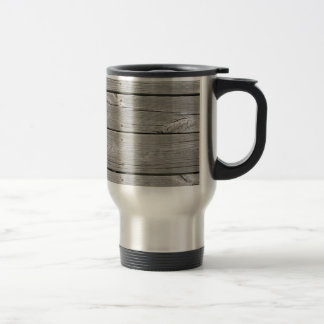 Taza de madera resistida del viaje
