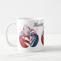 Taza de Maine de la langosta de la libertad