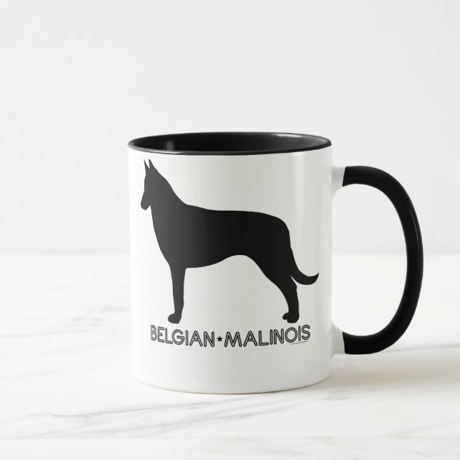 Taza de Malinois del belga (Derecha)