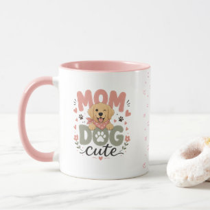 Taza de Mamá de Perro Adorable Regalo del Día de