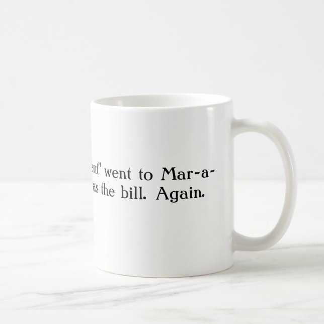 Taza de Marcha-uno-Lago del triunfo (Derecha)