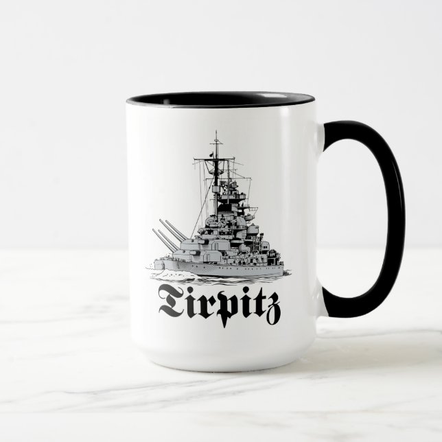 Taza de marineros de Tirpitz (Derecha)