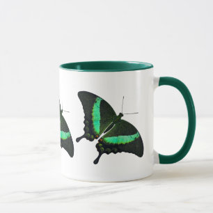Taza de Mariposa Cola de Golondrina Esmeralda