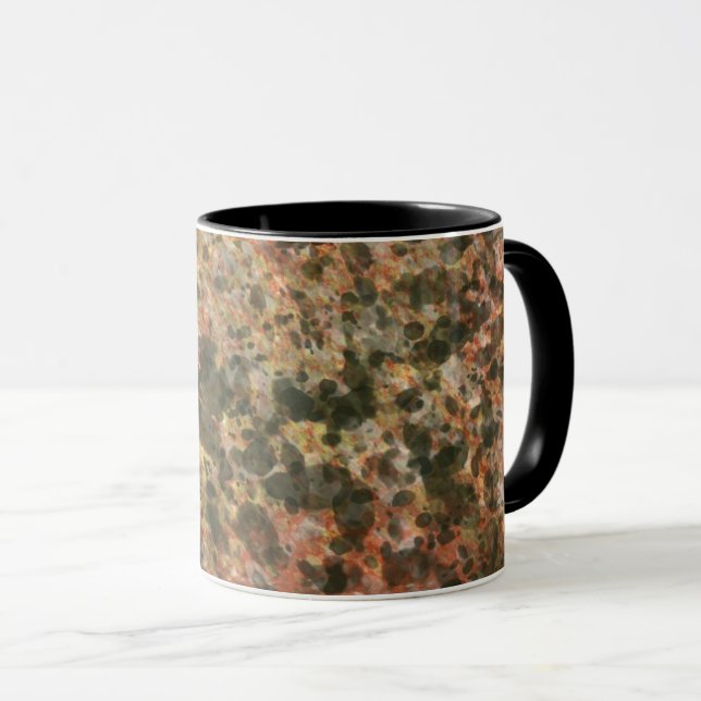 Taza de mármol marrón (Anverso derecho)
