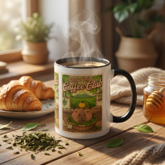 Taza de Matcha Capybara – Cute Kawaii Té de Matcha
