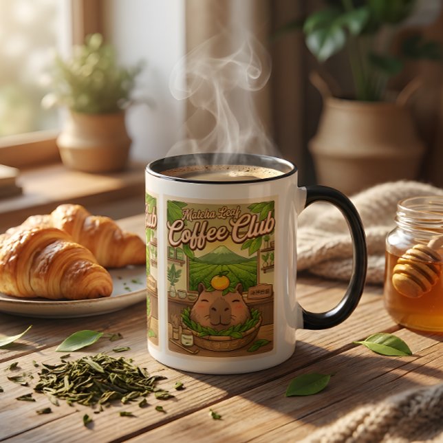 Taza de Matcha Capybara – Cute Kawaii Té de Matcha (Subido por el creador)
