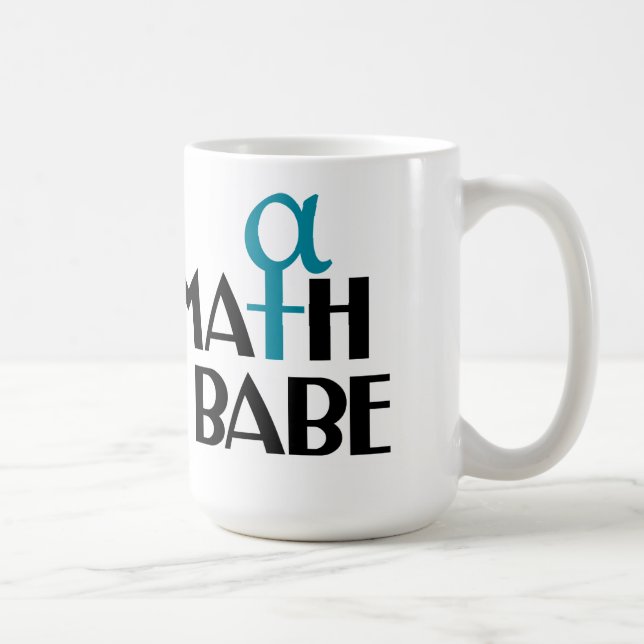 Taza de Mathbabe (Derecha)
