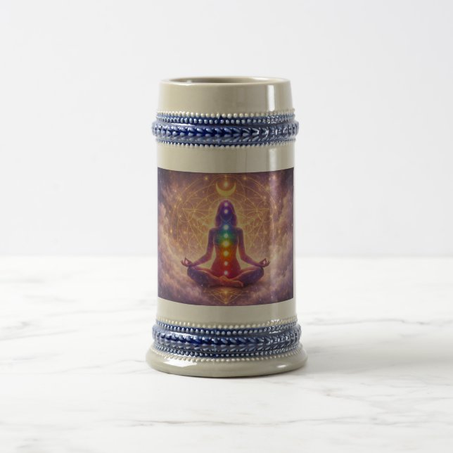 Taza de Meditación Chakra Stein Espiritual (Centro)