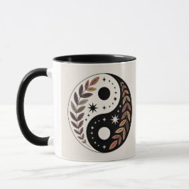 Taza de Meditación Estrellas Planta Yin Yang