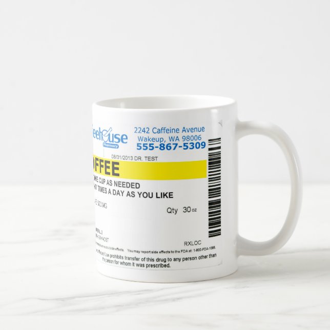 Taza de Meds del café (Derecha)
