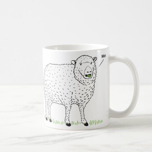 Taza de "Meh" (Derecha)