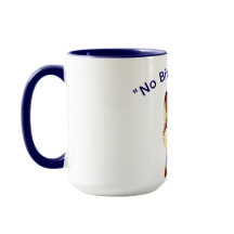 Taza de meme de perro sin mordisco sin diversión
