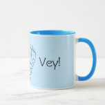 Taza de Menorah Turquía<br><div class="desc">¡Oy Vey! - Taza</div>