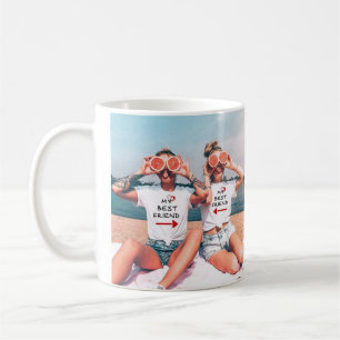 Taza de mi mejor amigo: divertida taza de café par