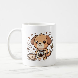 Taza de Mocha de Perro de Café Kawaii