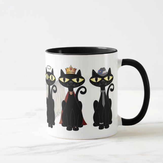 Taza de moda de Felines (Derecha)