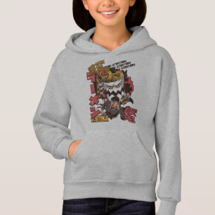 Taza de monstruo de fideos Ramen atrapando a niña 