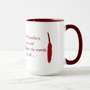 taza de motivación con cita sobre esperanza