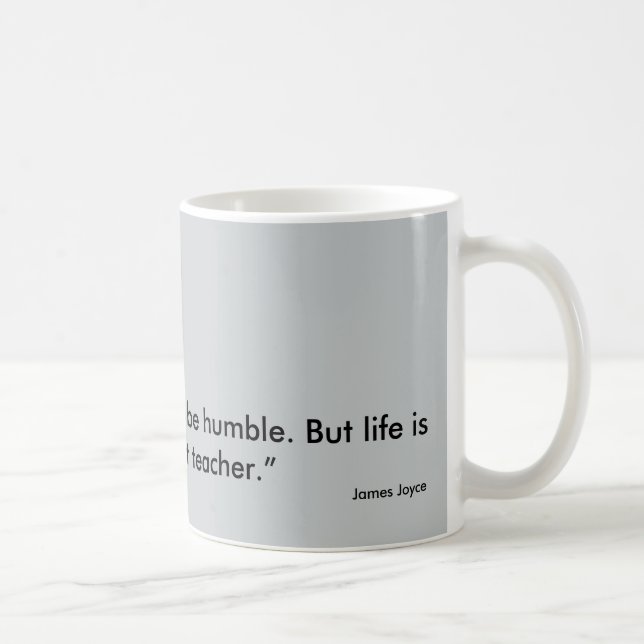 Taza de motivación de las citas - James Joyce (Derecha)