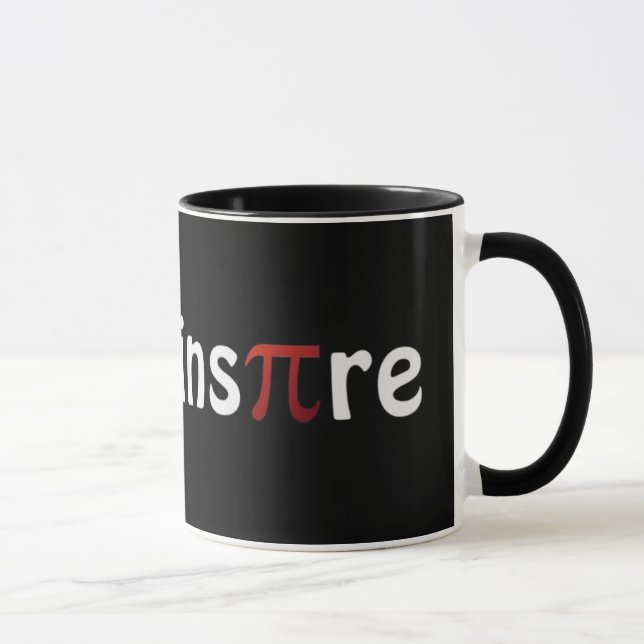 Taza De motivación inspire la matemáticas pi (Derecha)