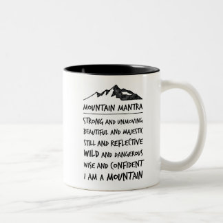 Taza de motivación - mantra de la montaña