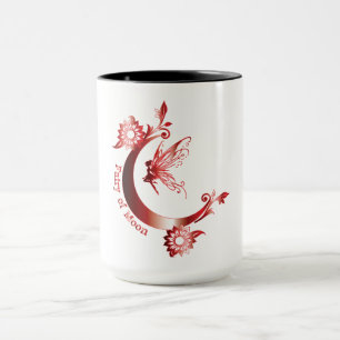 Taza de mujeres hada de la luna