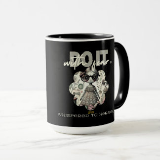 Taza de muñeca gótica