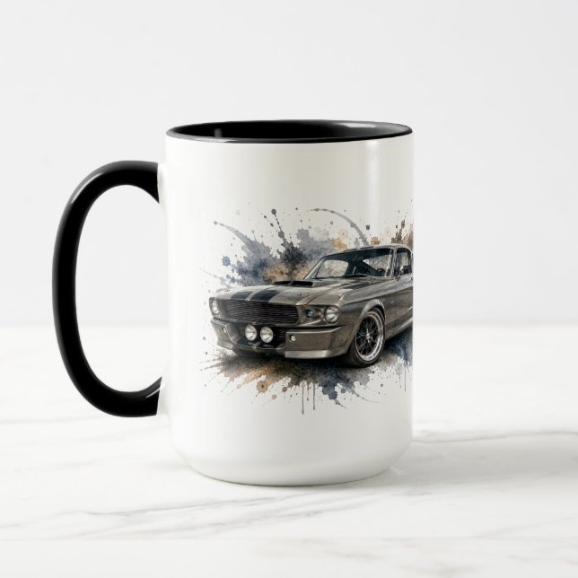 Taza de Muscle Car Americano (Izquierda)