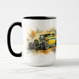 Taza de Muscle Car Americano