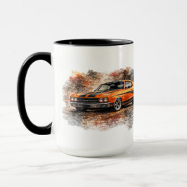 Taza de Muscle Car Americano