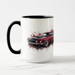 Taza de Muscle Car Americano