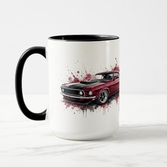 Taza de Muscle Car Americano (Izquierda)