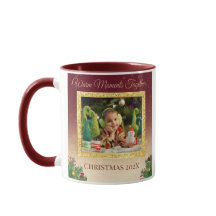 Taza de Navidad con Foto Personalizada