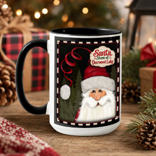 Taza de Navidad de Santa se detiene en Deerwood La