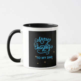 Taza de Navidad para Papá – Regalo Festivo de Vaca