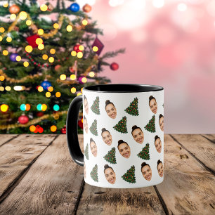 Taza de Navidad personalizada con tu rostro