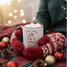 Taza de Navidad Personalizada | Fiesta con Nombre