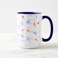 Taza de NeuroGalaxy (imagen negativa)
