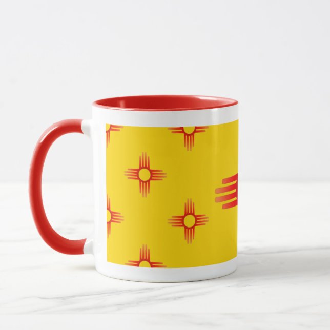 Taza de New México Zia Sun (Izquierda)