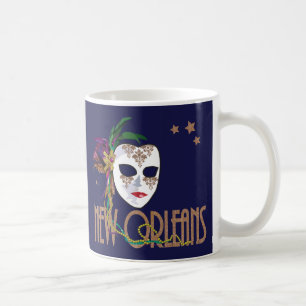 Taza de New Orleans del damasco