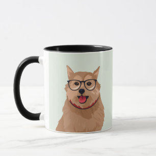 Taza de Norwich Terrier del inconformista para los