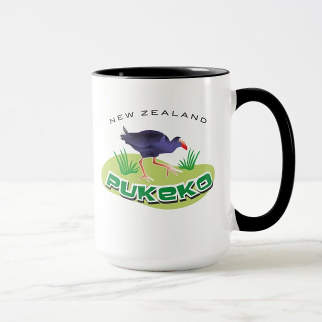 Taza de Nueva Zelanda Pukeko (Derecha)