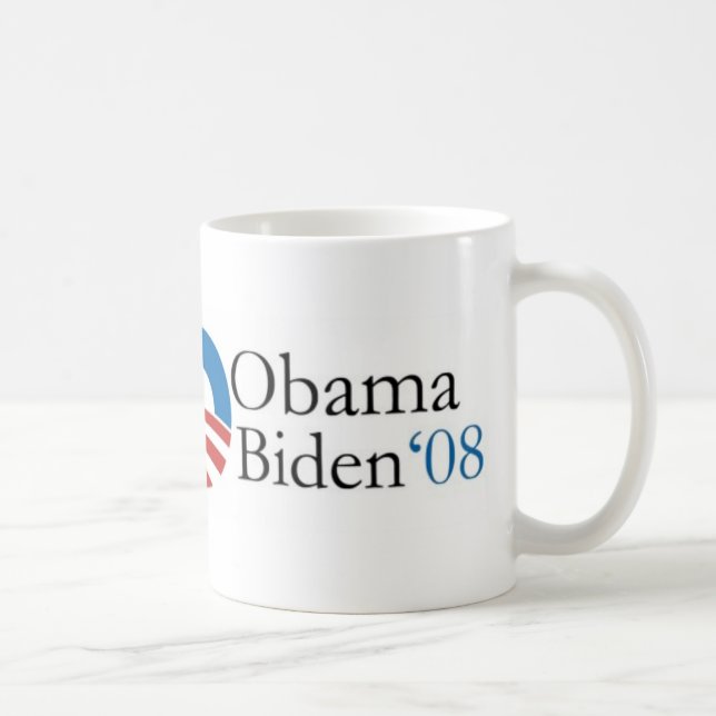Taza de Obama Biden '08 (Derecha)