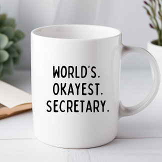 Taza De Oficina Divertida La Secretaria Mas O Medi